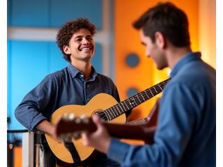 학생에게 맞는 강사를 추천받는 모습