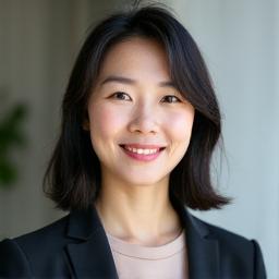 온화한 미소를 짓고 있는 피아노 강사 김지원 선생님