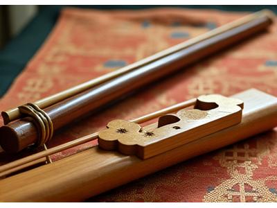 대금과 피리 연주 모습